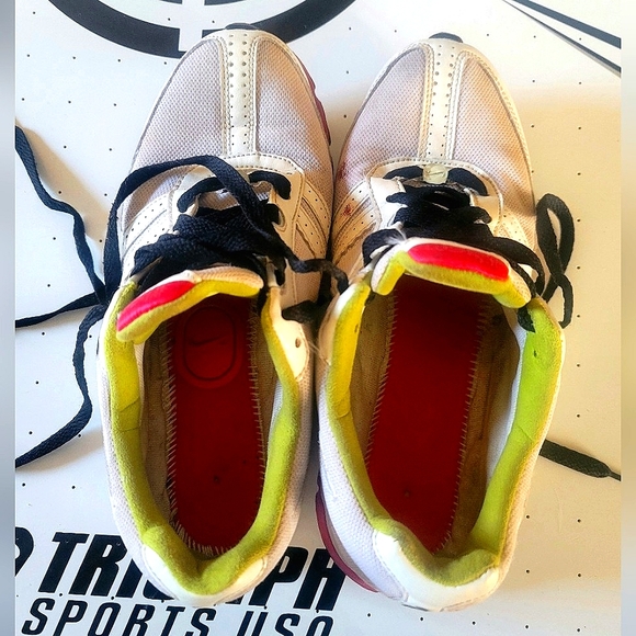 Nike Zoom White Athletics Shoes W7.5 - Picture 9 of 12